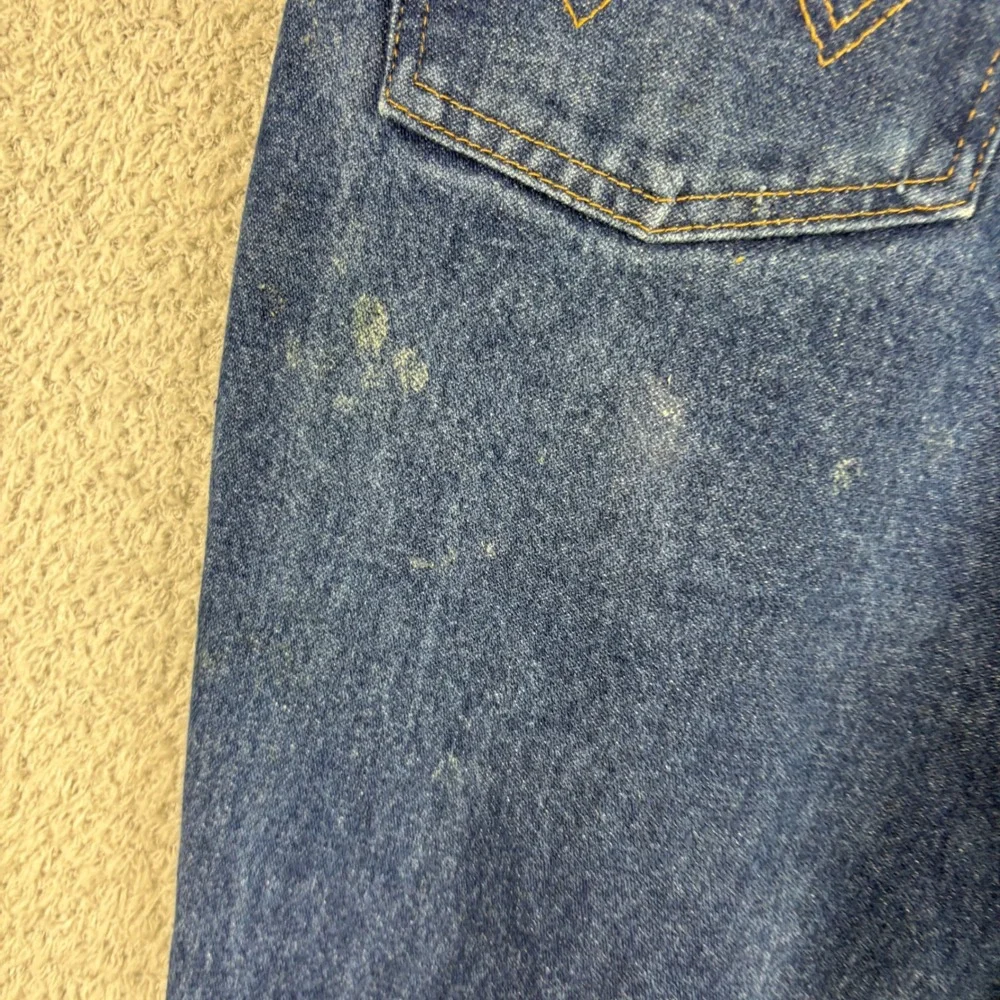 Wrangler Jeans Mens 38x32 Blue Cowboy Cut 936PWD Slim Fit Denim Workwear Vintage